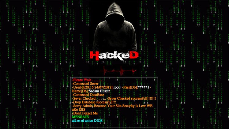 Islámico 'hackea' la página web del Ministerio de Defensa de Chile