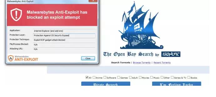 Se reporta un ataque de malware en WordPress producido por un clon de The Pirate Bay
