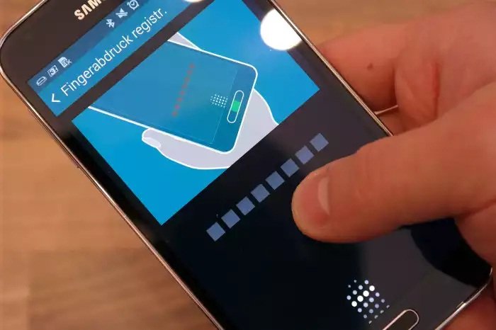 Podrían robar huellas dactilares de lectores de Samsung Galaxy S5
