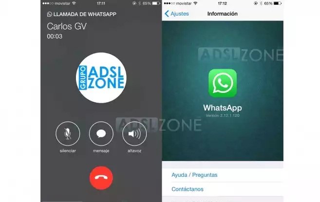 Las llamadas de voz de WhatsApp disponibles en iPhone
