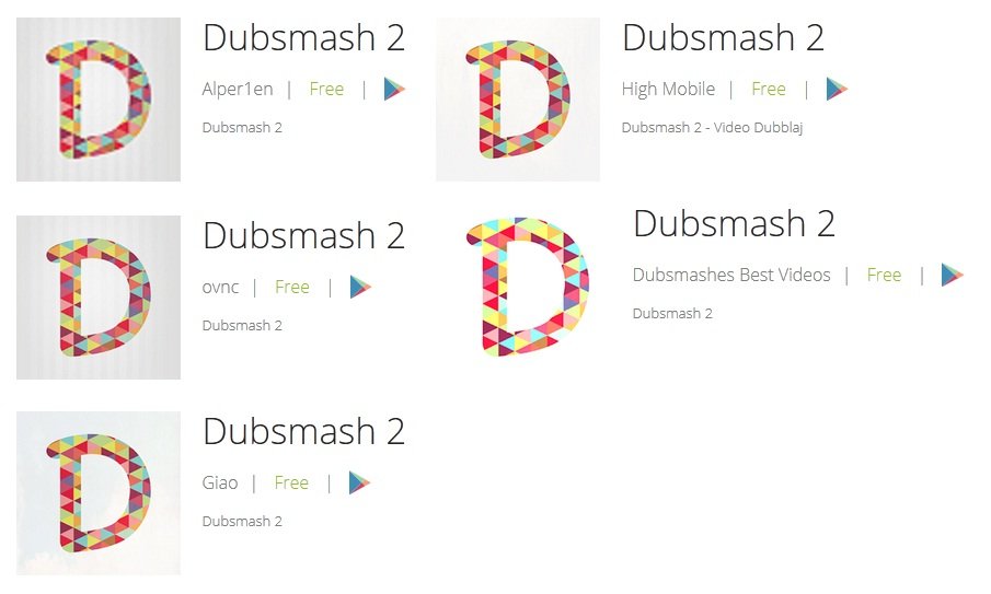 Otras variantes de Dubsmash 2