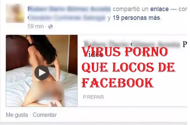 El virus porno que tiene locos a usuarios de Facebook