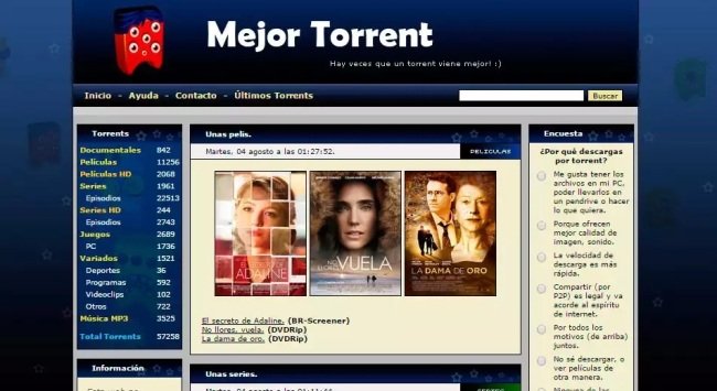Google está bloqueando el acceso a EliteTorrent y MejorTorrent por malware