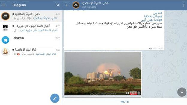 Por qué Telegram es la aplicación preferida por Estado Islámico