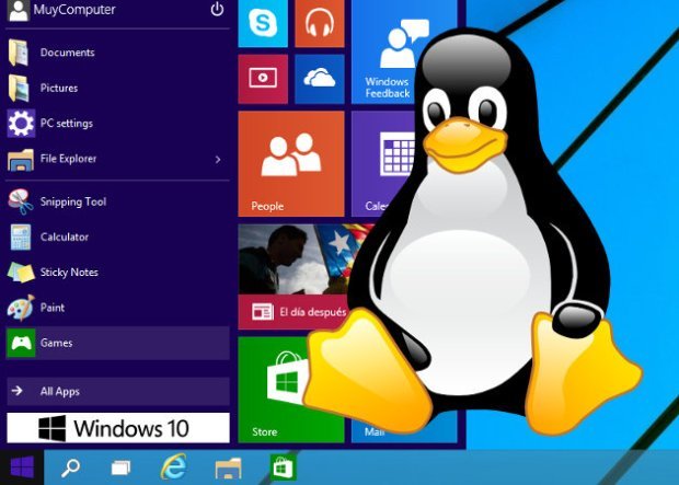 ¿Esconde la última versión de Windows 10 componentes Linux?