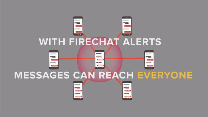 De los creadores de FireChat: Una app de alertas para rescatistas que no requiere Internet