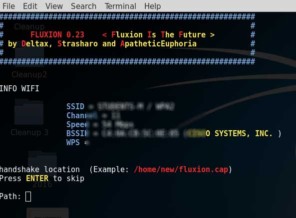 wifihack-fluxion