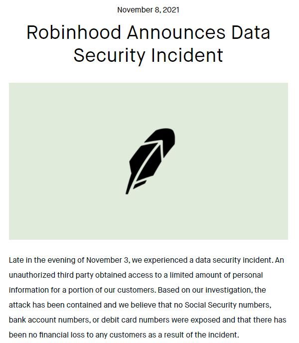 robinhood app social security