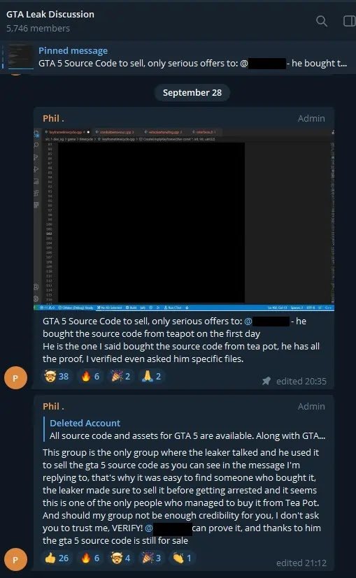 Blog elhacker.NET: Hackean RockStar y roban el código fuente de GTA V y 6  además de filtrar 90 vídeos de Grand Theft Auto VI