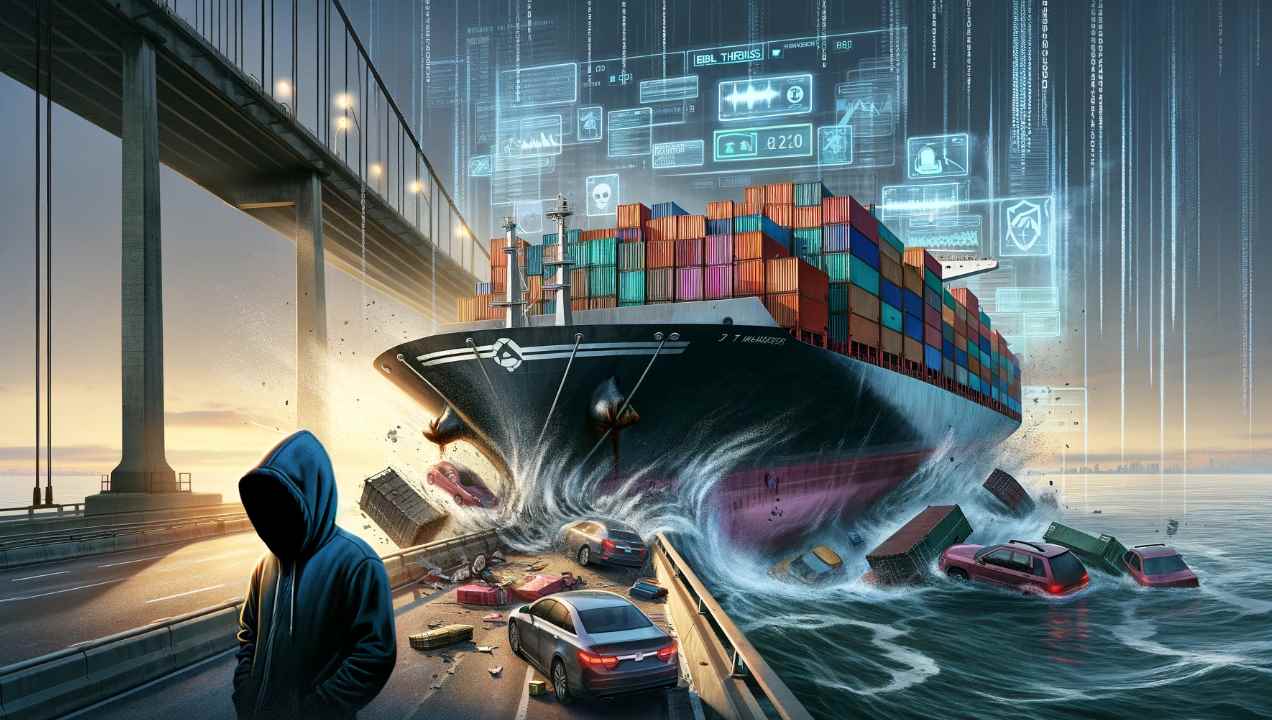 Teoría de la conspiración: ¿La colisión del puente de Baltimore fue el resultado de un ataque cibernético?